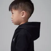 Nike Jordan MJ Brooklyn Fleece Toddler 2-Piece Pullover Толстовка с капюшоном набор цвет черный
