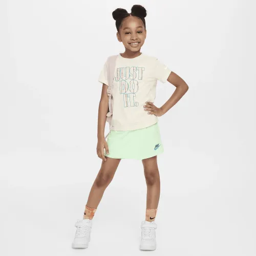 Nike Happy Camper Little дитячі Skort комплект колір зелений