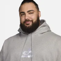 Nike SB Fleece Pullover Skate Толстовка з капюшоном колір сірий