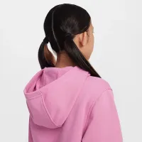 Nike Sportswear Club Fleece Big дитячі Pullover Толстовка з капюшоном Pink