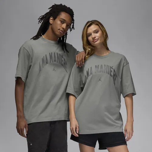 Nike Jordan x A Ma манера чоловічі футболка колір сірий
