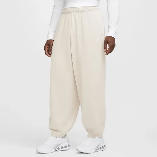 Nike Club Fleece мужские оверсайз French Terry Pants цвет коричневый