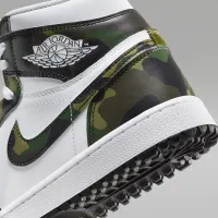 Nike Air Jordan I High G чоловічі для гольфу Кросівки колір коричневий