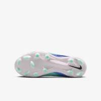 Nike United Jr. Phantom 6 Low Pro Big детские Multi-Ground футбольные бутсы цвет зеленый