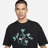 Nike мужские Max90 Soccer футболка цвет черный