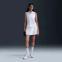 Nike Victory женская Dri-FIT Sleeveless Polo цвет белый