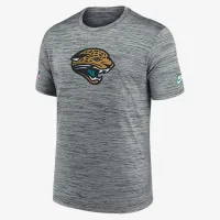 Jacksonville Jaguars Sideline Velocity чоловічі Nike Dri-FIT NFL футболка колір сірий