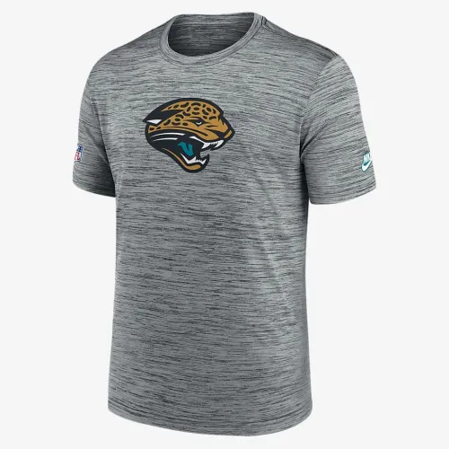 Jacksonville Jaguars Sideline Velocity чоловічі Nike Dri-FIT NFL футболка колір сірий