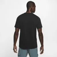 Nike Dri-FIT мужские Fitness футболка цвет черный