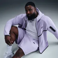 Nike Sportswear Tech Fleece чоловічі шорти колір фіолетовий