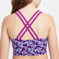 Nike Swim Big детские (Girls') Spiderback Midkini набор цвет фиолетовый