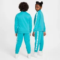 Nike Dri-FIT Little дитячі Logo Taping 2-Piece Full-Zip комплект колір зелений