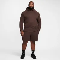 Nike Sportswear Tech Fleece мужские Pullover Толстовка с капюшоном цвет коричневый