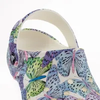 Шльопанці Crocs Classic Butterfly Clog 208297-94S - різнокольорова