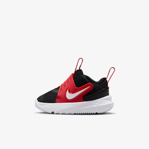 Nike Team Hustle D 12 Baby/Toddler Кросівки колір чорний