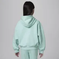 Nike Jordan Brooklyn Essentials Big детские Pullover Толстовка с капюшоном цвет зеленый