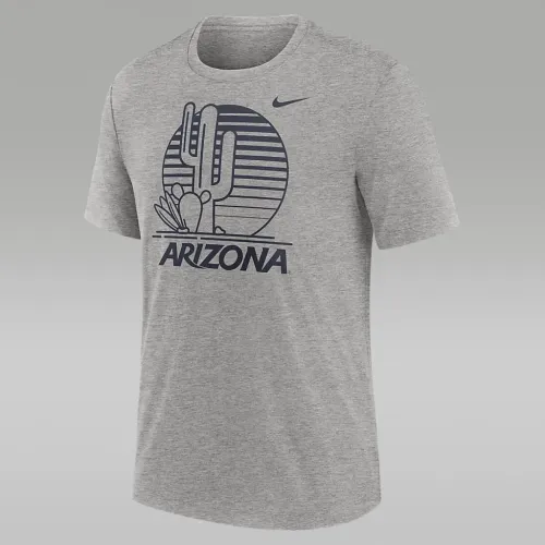Arizona Wildcats Local Campus Time Honoцвет красный Tradition мужские Nike College футболка цвет серый