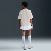 Nike Sportswear женская Boxy футболка цвет коричневый