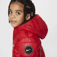 Nike Little дитячі Filled Quilted Куртка колір червоний