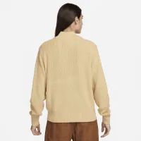 Nike Life чоловічі Long-Sleeve Military Henley Sweater колір коричневий