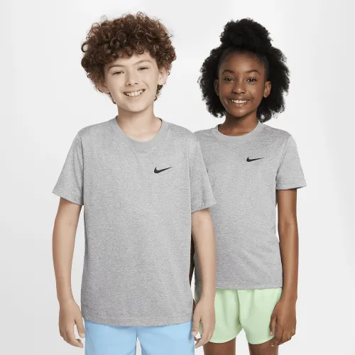 Nike Legend Big дитячі Dri-FIT футболка колір сірий