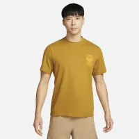 Nike Primary Studio '72 мужские Dri-FIT Short-Sleeve Versatile Top цвет коричневый