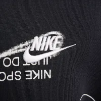 Nike Sportswear Club Big дитячі French Terry Толстовка з капюшоном колір чорний