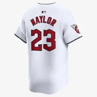 Bo Naylor Cleveland Guardians мужские Nike Dri-FIT ADV MLB Limited Jersey цвет белый