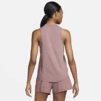 Nike One Classic жіноча Dri-FIT Tank Top колір фіолетовий