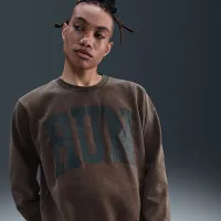 Nike Sportswear чоловічі French Terry Crew колір коричневий