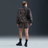 Nike Sportswear жіноча Woven Printed шорти колір чорний