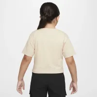 Nike Club Little детские Boxy Tee цвет коричневый