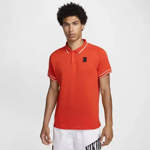 NikeCourt Heritage чоловічі Tennis Polo колір червоний