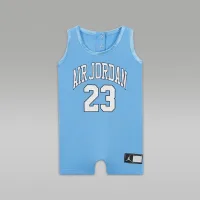 Nike Jordan Baby (0-9M) Jersey Romper блакитний