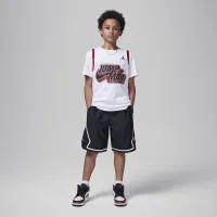 Nike Jordan Sport Big детские Dri-FIT Diamond шорты цвет черный