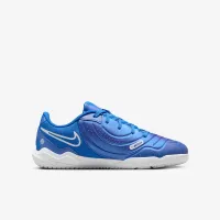 Nike Jr. Tiempo Legend 10 Academy Little/Big детские Indoor/Court Low-Top Soccer Кроссовки синий