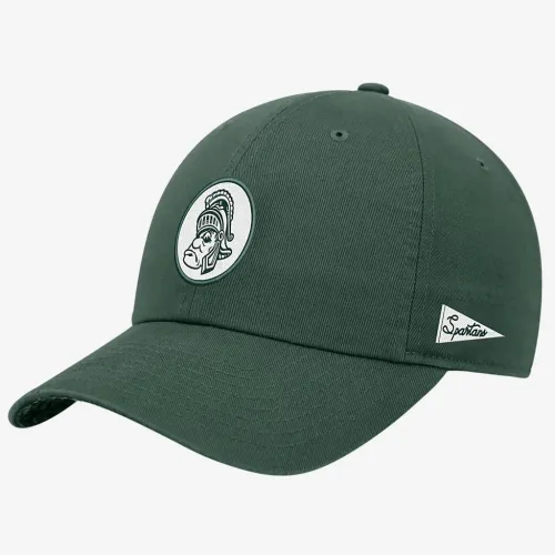 Michigan State Logo Nike College Adjustable Cap колір зелений