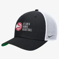 Atlanta Hawks 2024/25 Rise Icon Edition Nike NBA Trucker Cap колір чорний