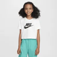 Nike Sportswear Big детские (Girls') Cropped футболка цвет белый
