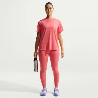 Nike One Relaxed жіноча Dri-FIT Short-Sleeve Top Pink