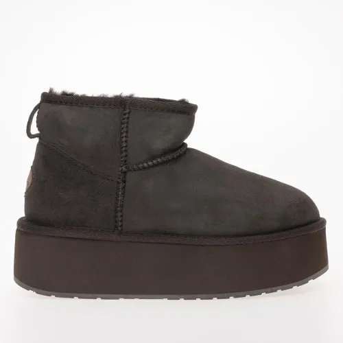 Кроссовки Emu Australia Stinger Micro Flatform W13082CHOC - Бежевые