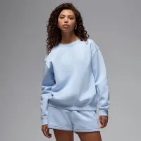 Nike Jordan Brooklyn Fleece жіноча Crew-Neck світшот блакитний