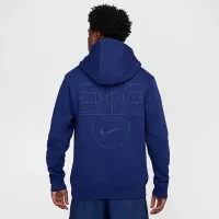 Nike Club чоловічі Pullover Fleece Толстовка з капюшоном блакитний