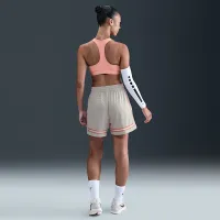 Nike Crossover женская Dri-FIT баскетбольные шорты цвет коричневый