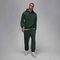 Nike Jordan Flight Fleece мужские Pullover Толстовка с капюшоном цвет зеленый