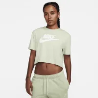 Nike Sportswear Essential женская Cropped Logo T-Shirt Green