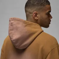 Nike Jordan Flight Fleece мужские Pullover Толстовка с капюшоном цвет коричневый
