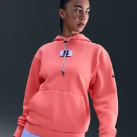 Nike Sabrina Fleece баскетбольные Толстовка с капюшоном Orange