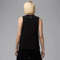 Nike Jordan жіноча Sleeveless Graphic футболка колір чорний