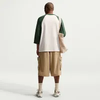 Nike Sportswear Club чоловічі 3/4-Sleeve Raglan Top колір зелений